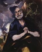 El Greco The Tears of St Peter Spain oil painting artist